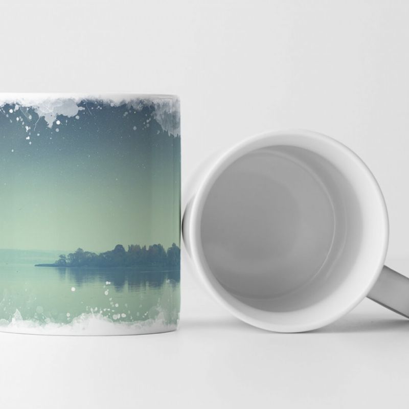 Tasse Geschenk Landschaftsfotografie – Inseln unterm Sternenhimmel