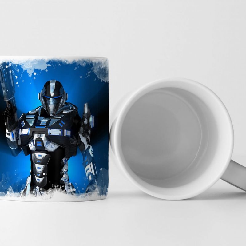 Tasse Geschenk Künstlerische Fotografie – Kampfroboter