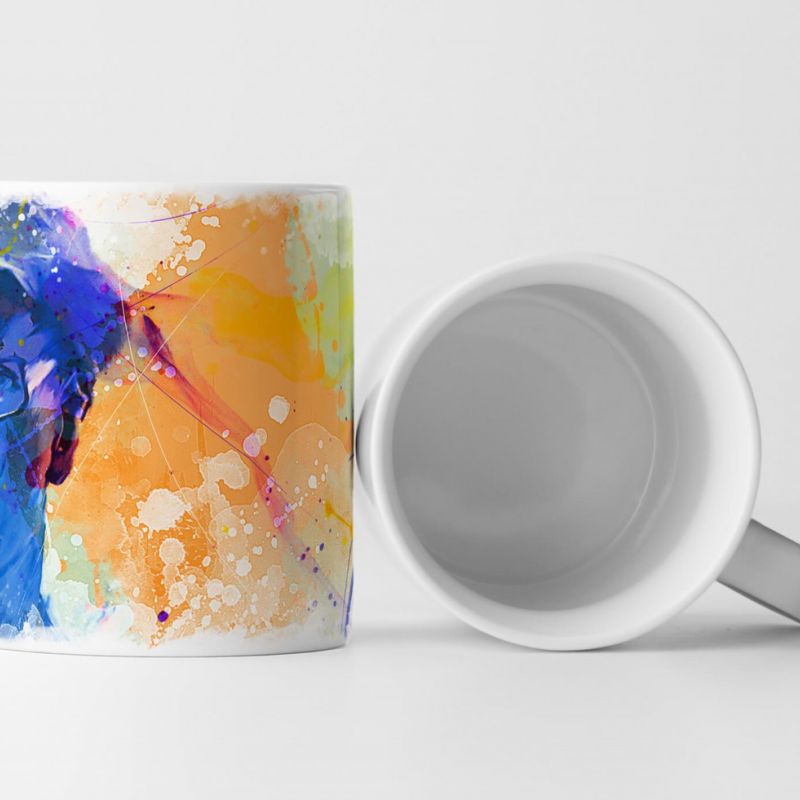 Jazz Spieler Cuba Tasse als Geschenk,  Design Sinus Art