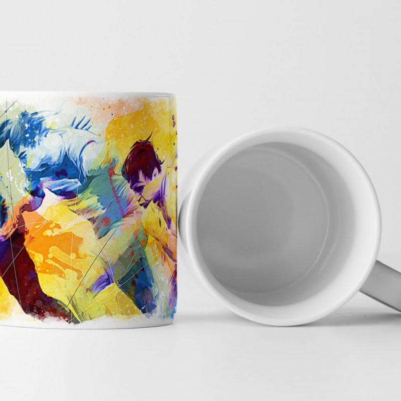 Running VII Tasse als Geschenk,  Design Sinus Art