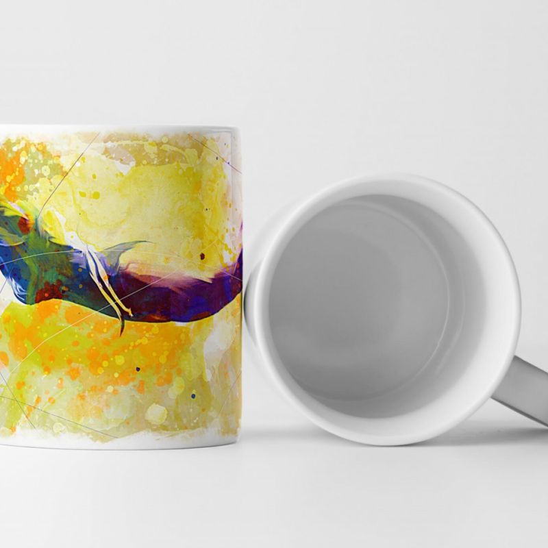 Schwimmen II Tasse als Geschenk,  Design Sinus Art