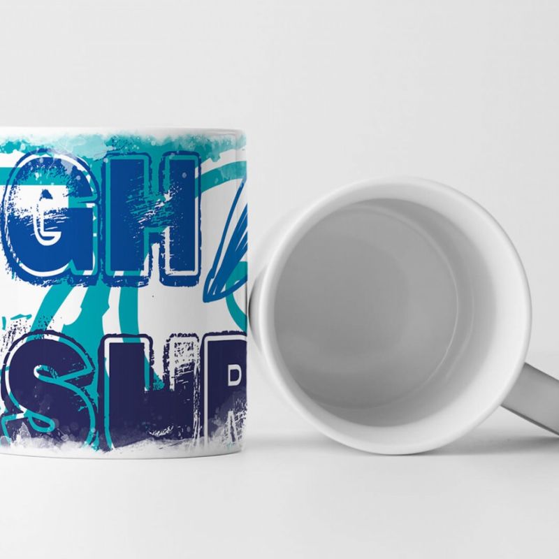 EAU ZONE Motiv Spruch Tasse Geschenk