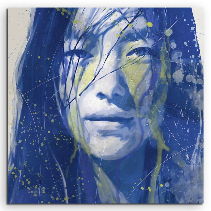 Liu Wen Aqua 60x60cm Wandbild Aquarell Art