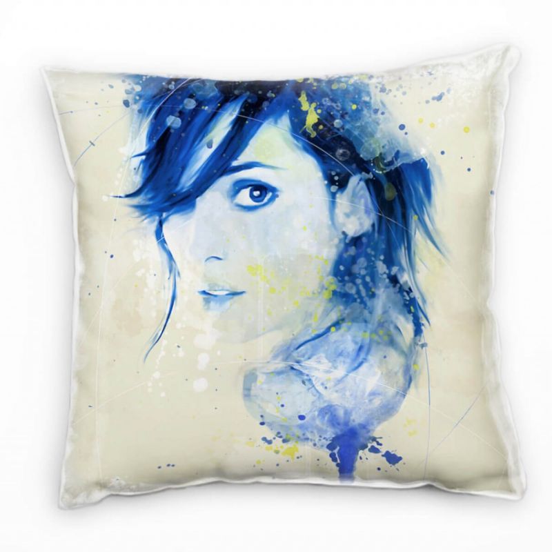 Winona Ryder I Deko Kissen Bezug 40x40cm für Couch Sofa Lounge Zierkissen