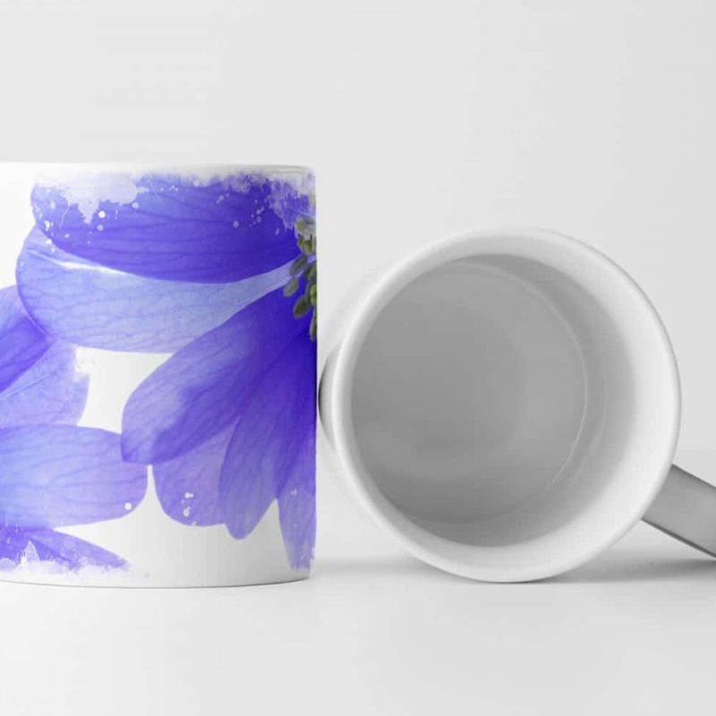 Tasse Geschenk Naturfotografie – Kornblumen