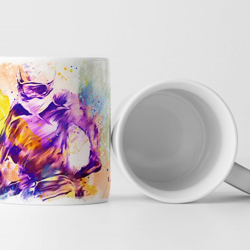 Rallye Dakar Tasse als Geschenk,  Design Sinus Art