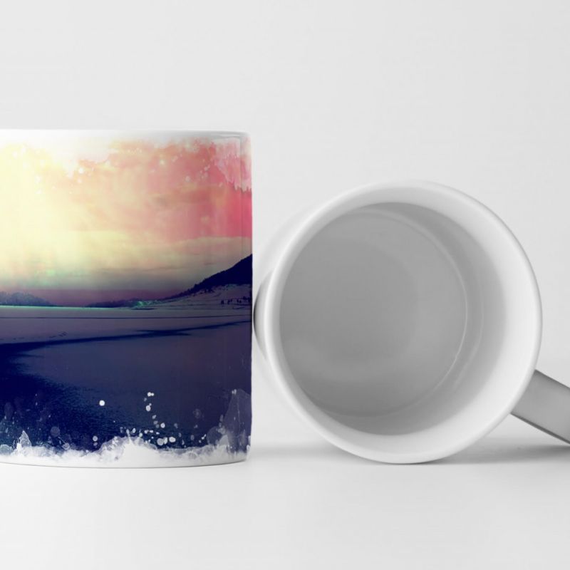 Tasse Geschenk Wintermärchenlandschaft