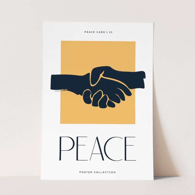 Dekorative Illustration Peace Collection Frieden Freiheit