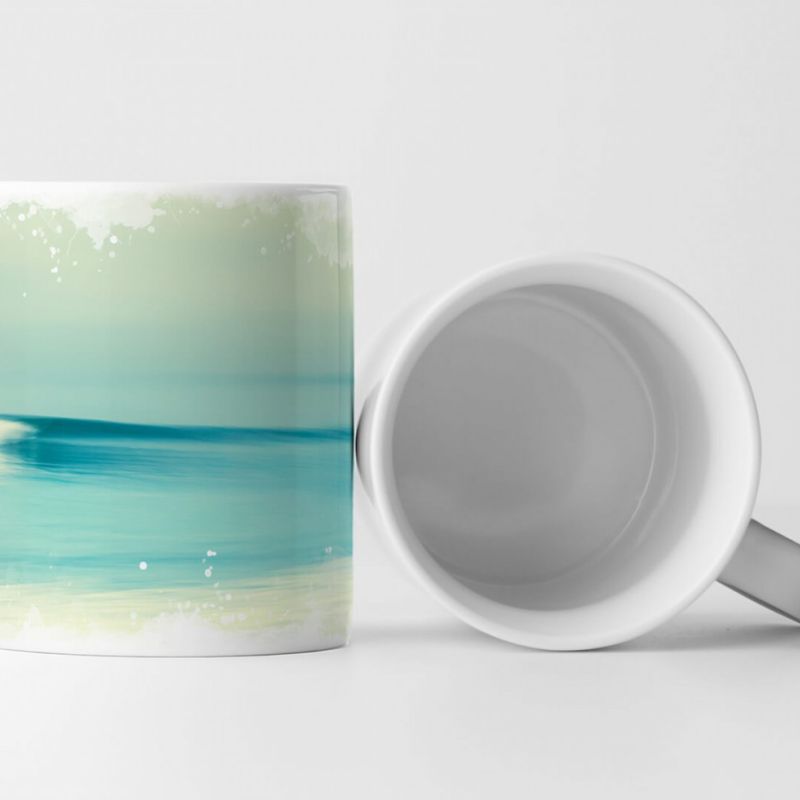 Tasse Geschenk Landschaftsfotografie – Ruhige See