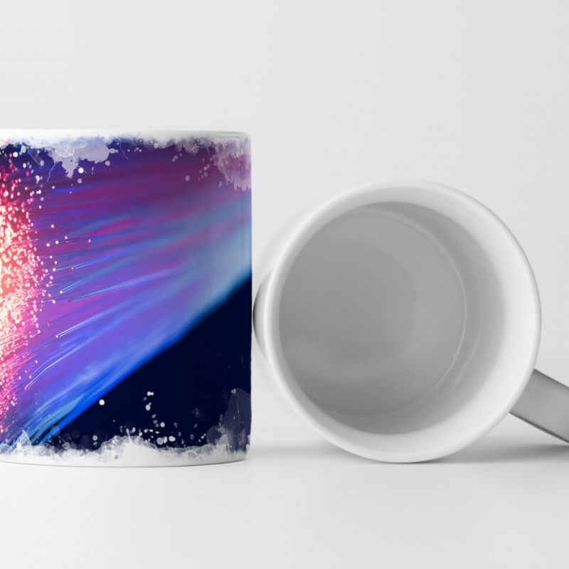 Tasse Geschenk Fiberglas – Fotografie mit Details und Lichteffekten