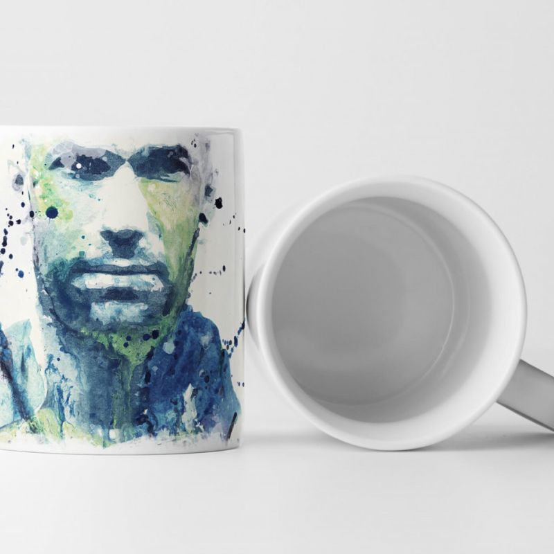 Zinedine Zidane Tasse als Geschenk,  Design Sinus Art