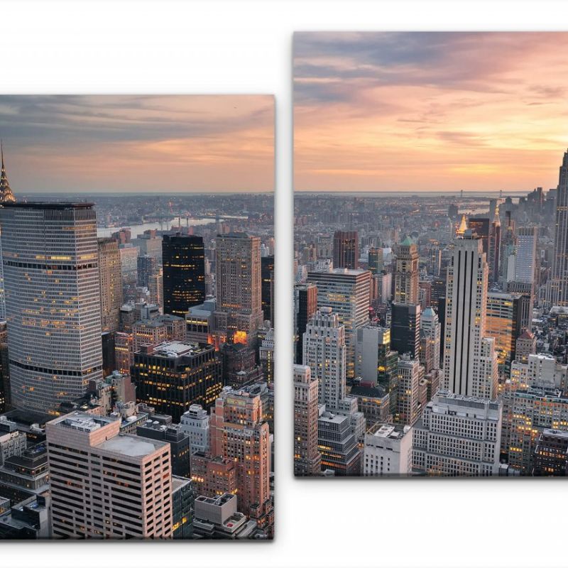 New York Skyline Wandbild in verschiedenen Größen