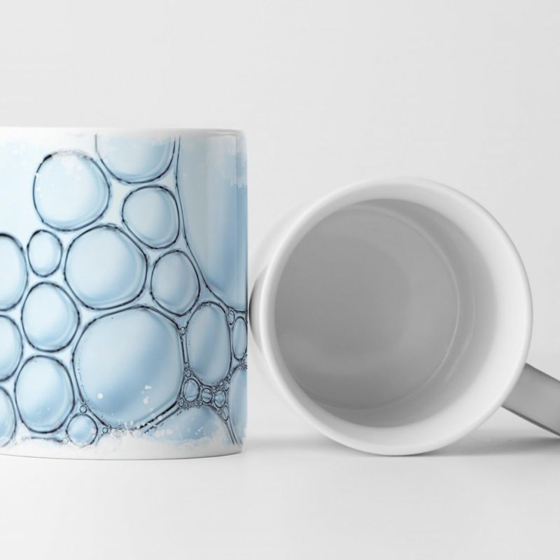 Tasse Geschenk Fotografie – Luftblasen unterm Mikroskop