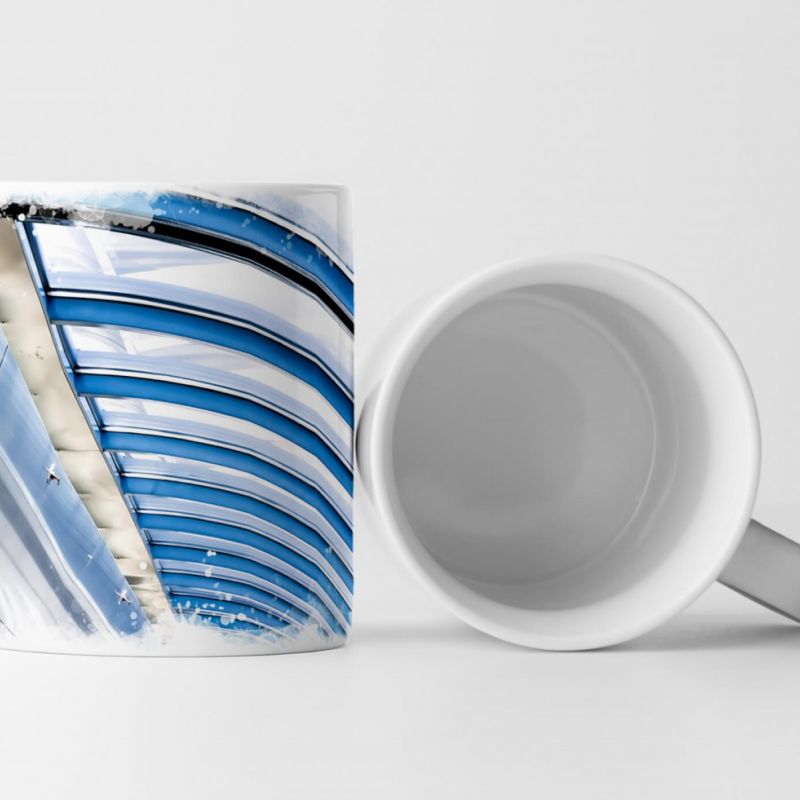 Tasse Geschenk Architekturfotografie – Stahl und Glas