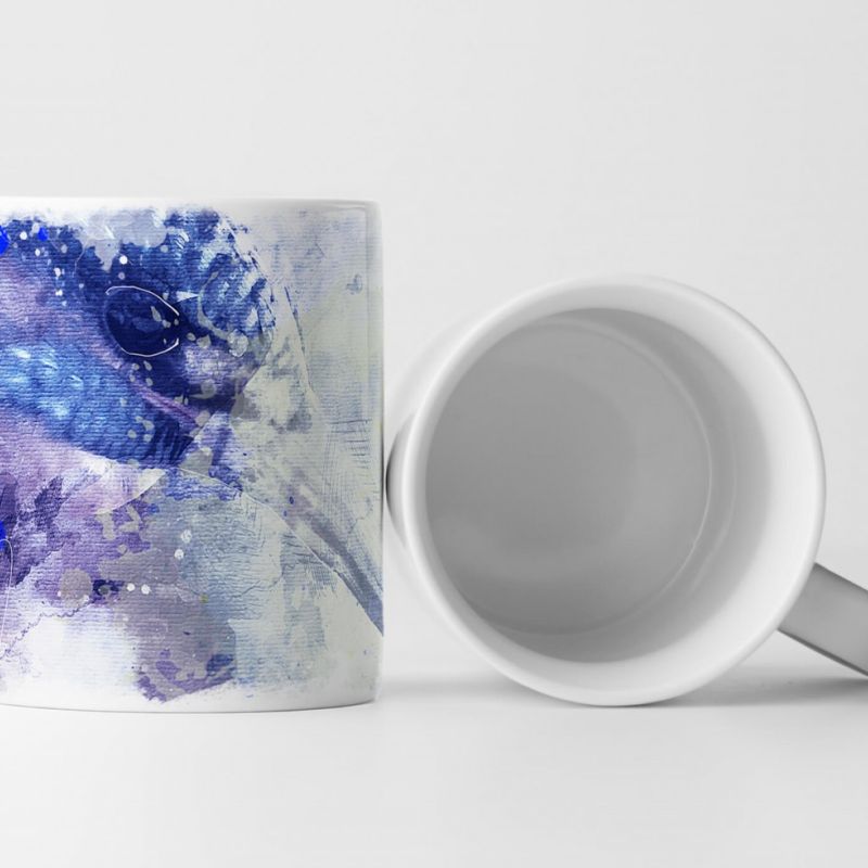 Kingfisher Tasse als Geschenk,  Design Sinus Art