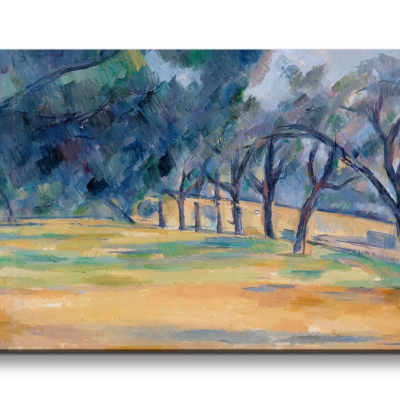 Remaster 120x60cm Paul Cézanne weltberühmtes Wandbild The Allée at Marines Wunderschön