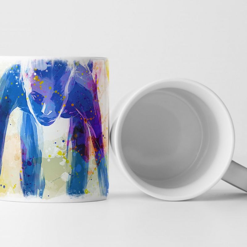 Running IV Tasse als Geschenk,  Design Sinus Art