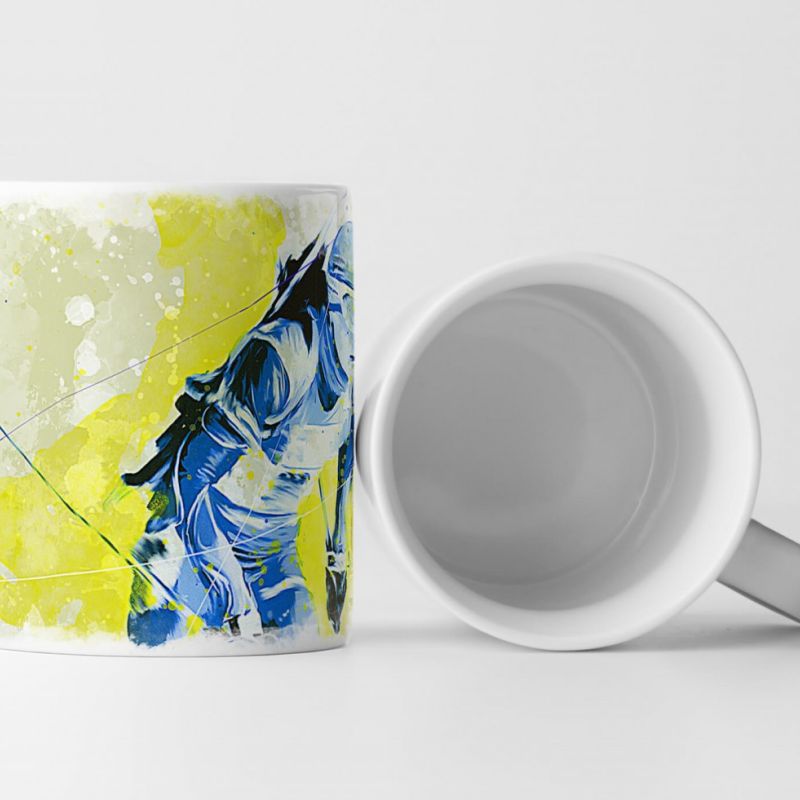 Biathlon V Tasse als Geschenk,  Design Sinus Art