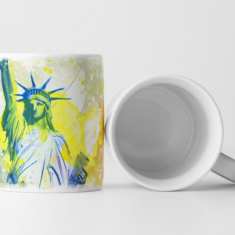 Freiheitsstatue I Tasse als Geschenk,  Design Sinus Art