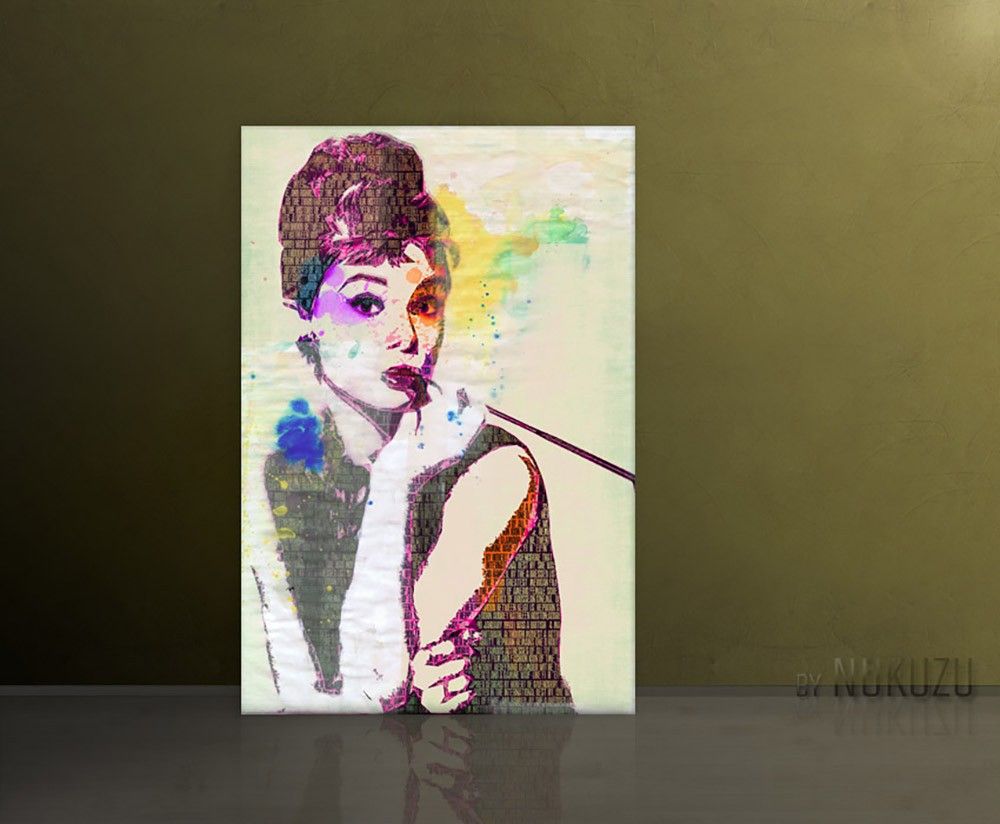 AUDREY HEPBURN 80x120cm