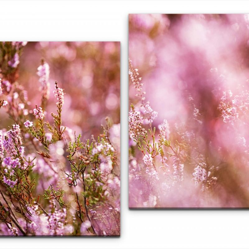 blühende Blumen Wandbild in verschiedenen Größen