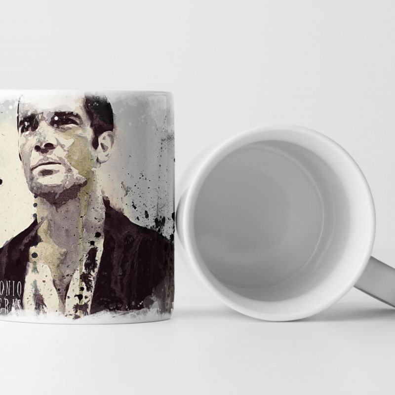 Antonio Banderas Tasse als Geschenk,  Design Sinus Art