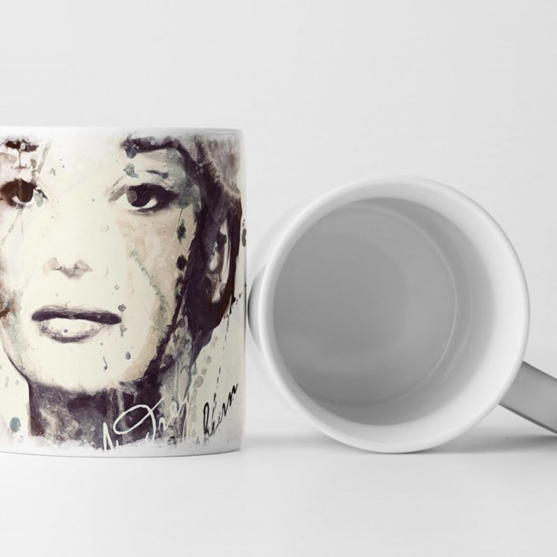 Audrey Hepburn IV Tasse als Geschenk,  Design Sinus Art