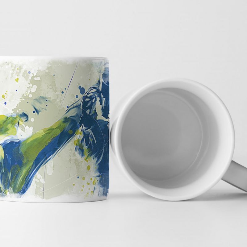 Karate III Tasse als Geschenk,  Design Sinus Art