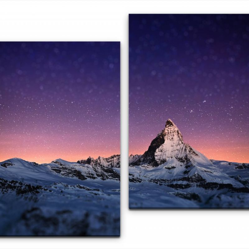 Matterhorn Schweiz Wandbild in verschiedenen Größen