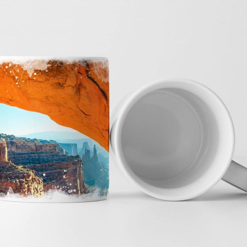 Tasse Geschenk Landschaftsfotografie – Mesa Bogen bei Sonnenaufgang