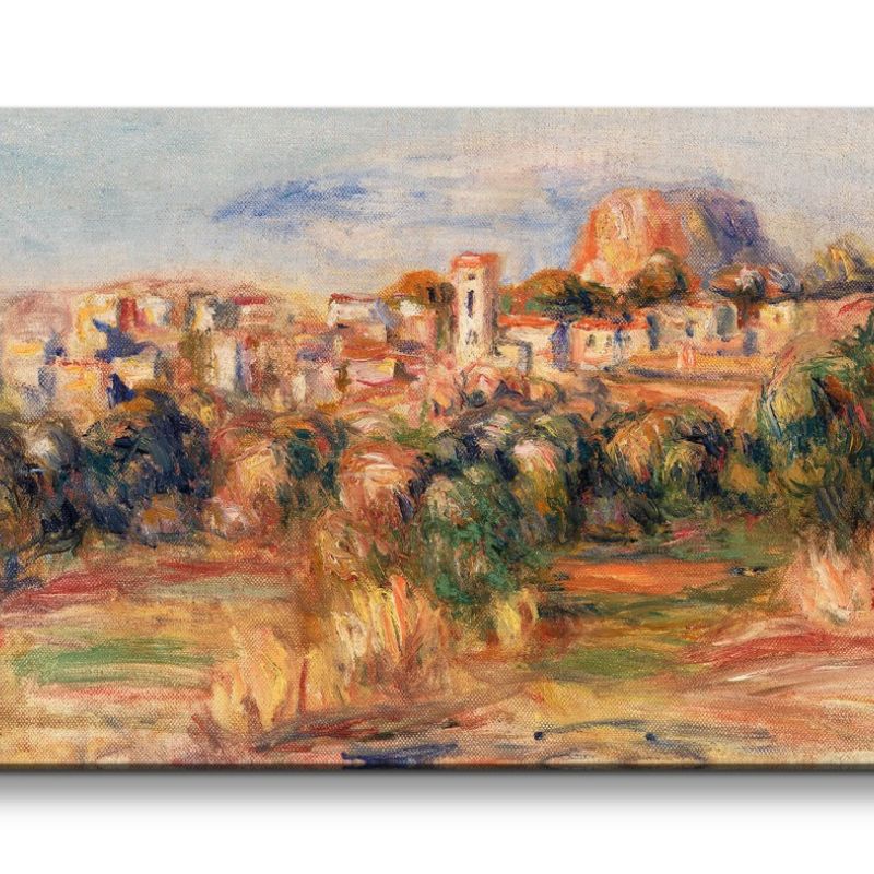 Remaster 120x60cm Pierre-Auguste Renoir weltberühmtes Wandbild Impressionismus La Gaude zeitlose Kun