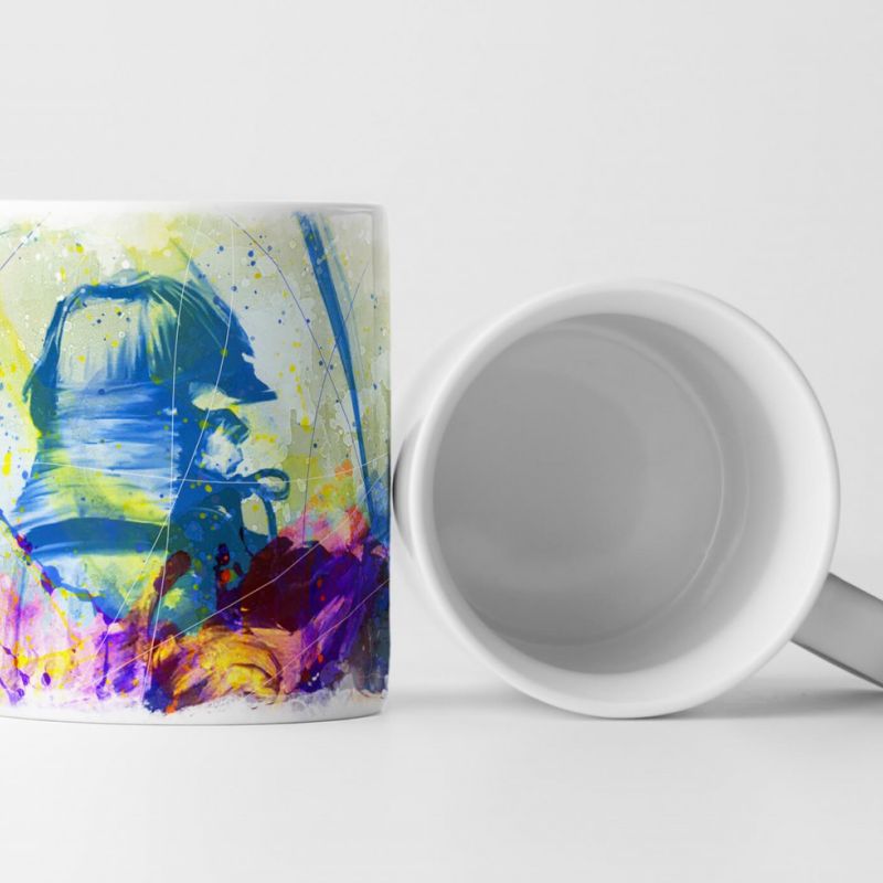 Samurai Tasse als Geschenk,  Design Sinus Art