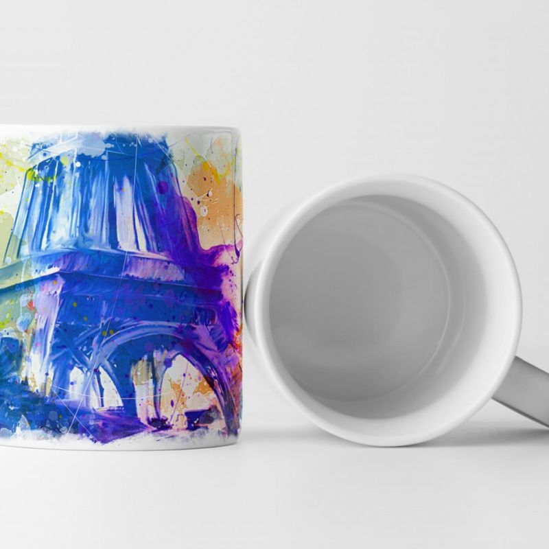 Paris Tasse als Geschenk,  Design Sinus Art