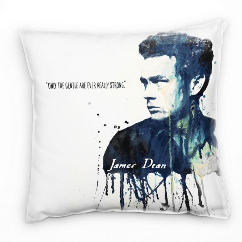 James Dean II Deko Kissen Bezug 40x40cm für Couch Sofa Lounge Zierkissen