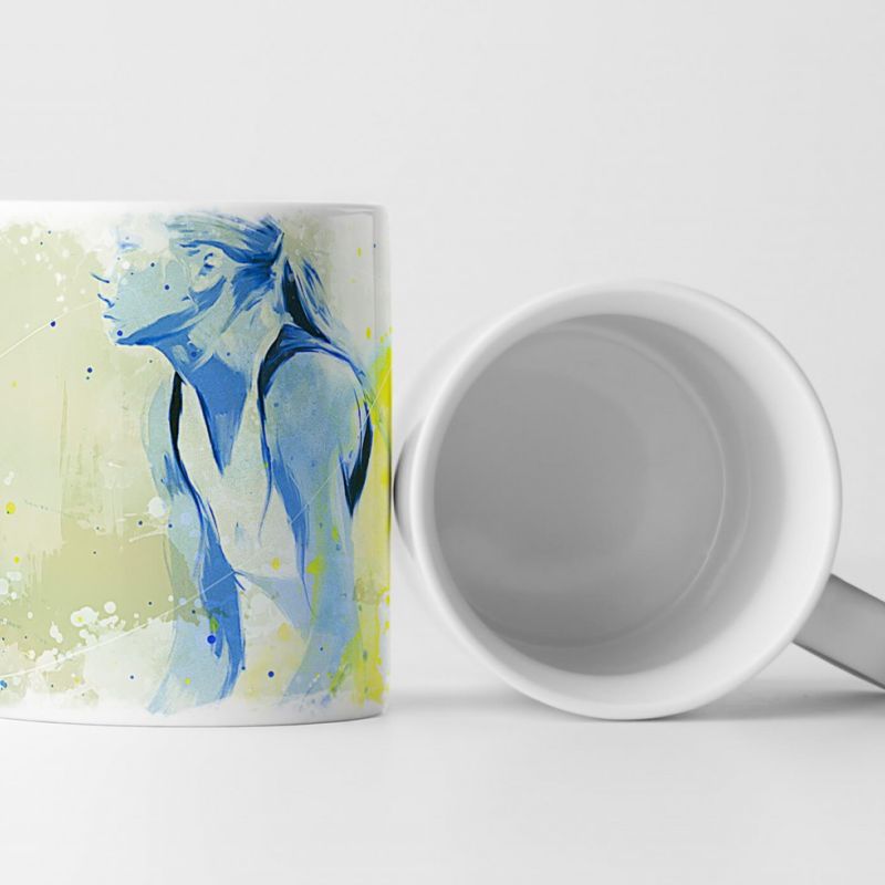 Tennis Tasse als Geschenk,  Design Sinus Art