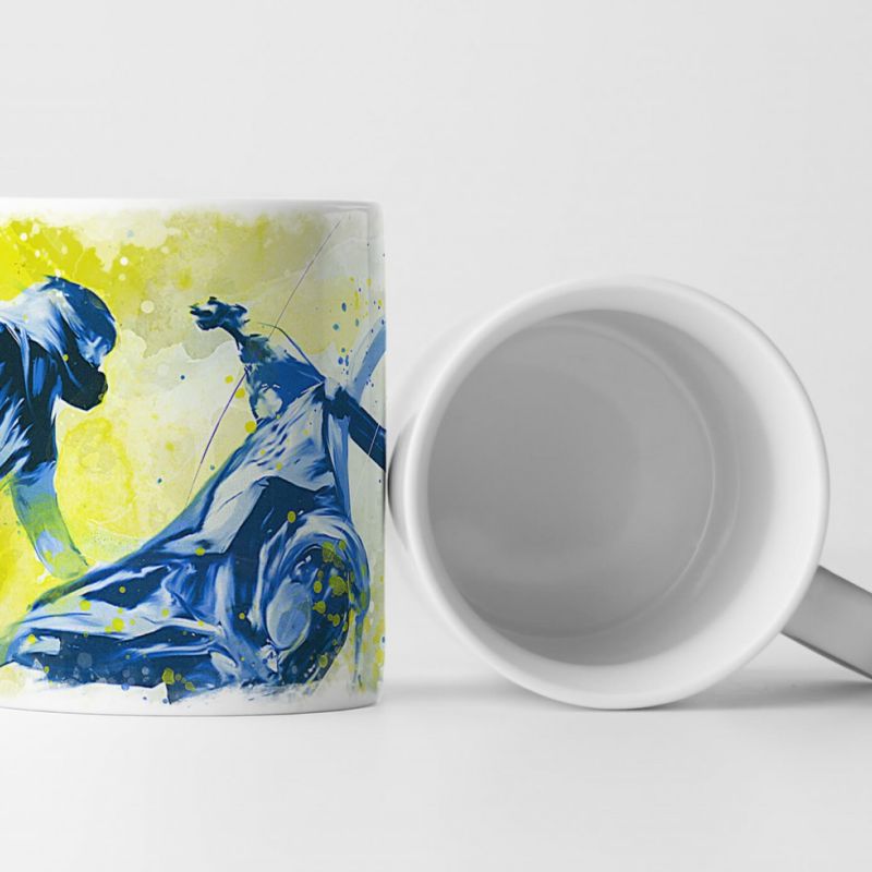 Motorrad Xgames Tasse als Geschenk,  Design Sinus Art