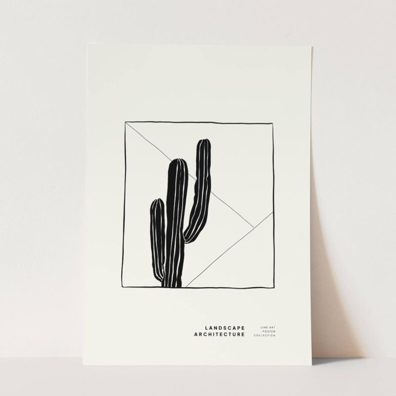 Graphische Kunst Modern Dekorativ Illustration Minimal Schwarz Weiß