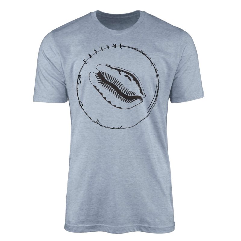 T-Shirt Tiefsee Fische – Serie: Sea Creatures , feine Struktur und sportlicher Schnitt / Sea 008