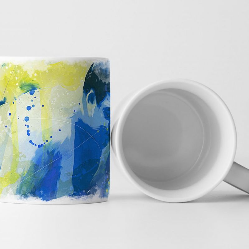 Sumo Ringer Tasse als Geschenk,  Design Sinus Art