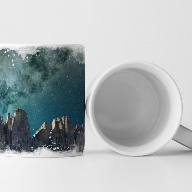 Tasse Geschenk Naturfotografie – Milchstraße am Himmel