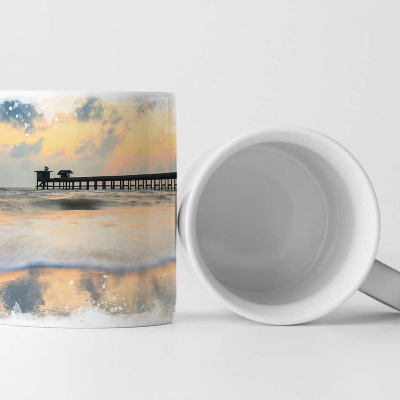 Tasse Geschenk Strandbild