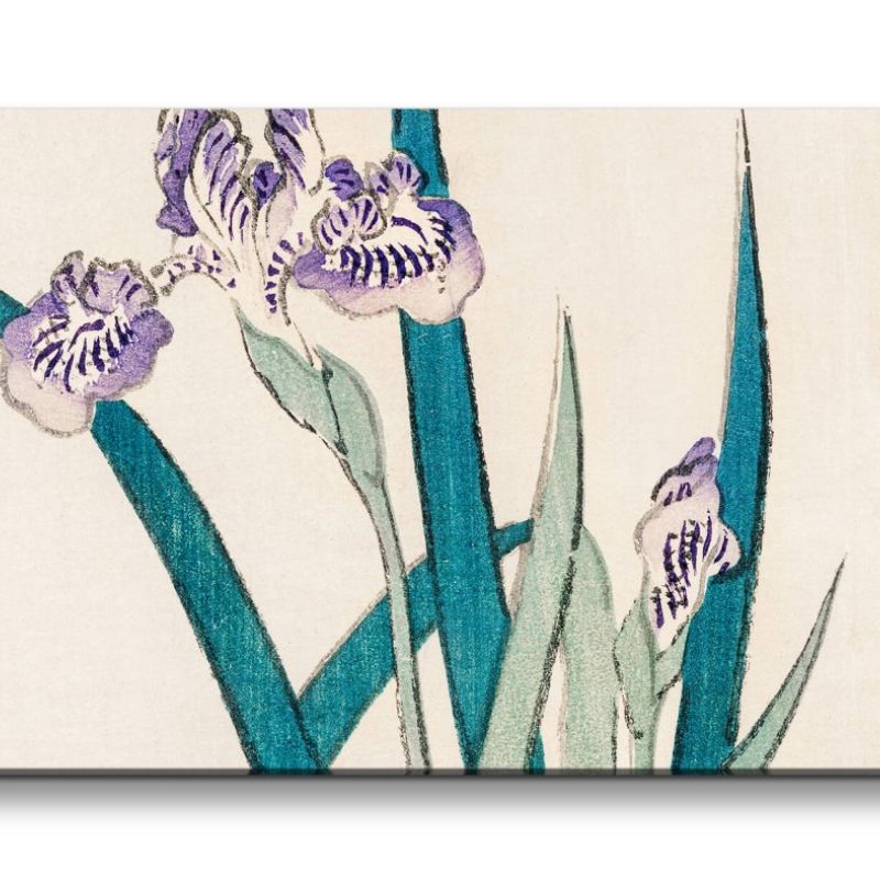 Remaster 120x60cm Traditionelle japanische Kunst Zeitlos Beruhigend Harmonie Blume Frühling