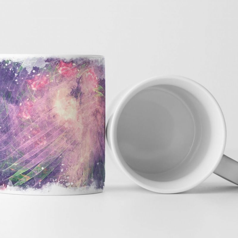 Tasse Geschenk abstrakte Galaxie