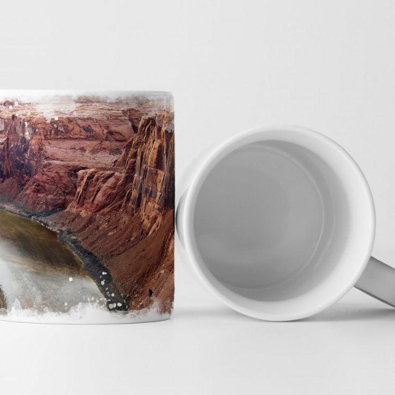 Tasse Geschenk Naturfotografie – Colorado Canyon