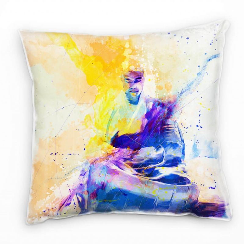 Kung Fu II Deko Kissen Bezug 40x40cm für Couch Sofa Lounge Zierkissen