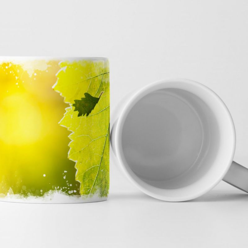 Tasse Geschenk Herbstblätter – Fotografie