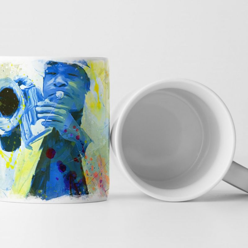 Jazz Player Cuba Tasse als Geschenk,  Design Sinus Art