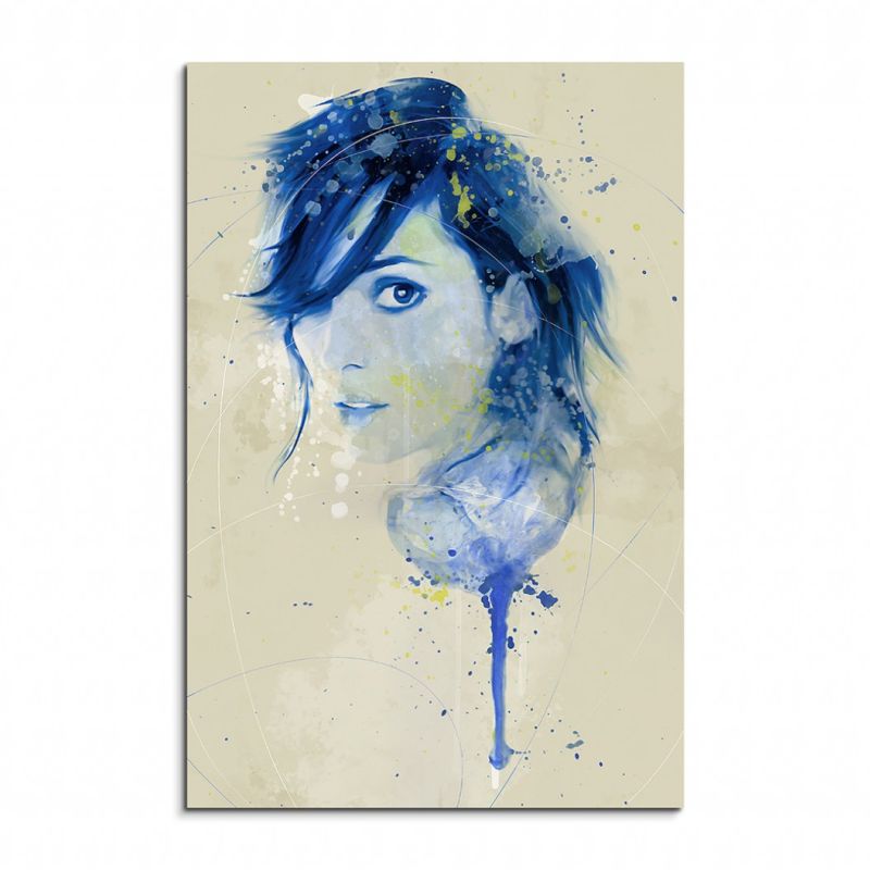 Winona Ryder I Aqua 90x60cm Wandbild Aquarell Art