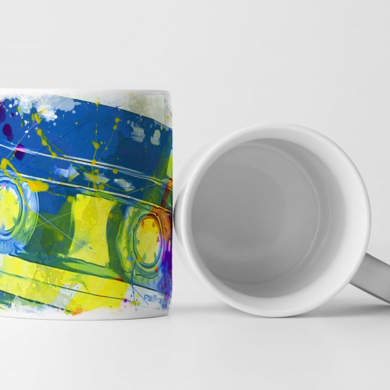 Kassette Oldschool Tasse als Geschenk,  Design Sinus Art