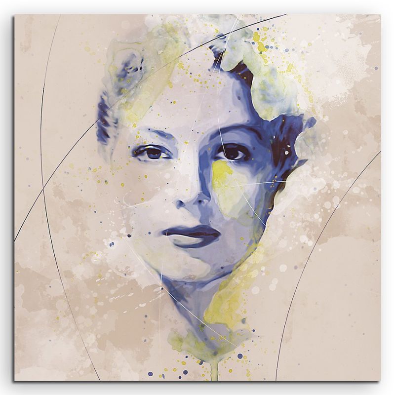 Ava Gardner I Aqua 90×60 cm Aquarell Kunstbild